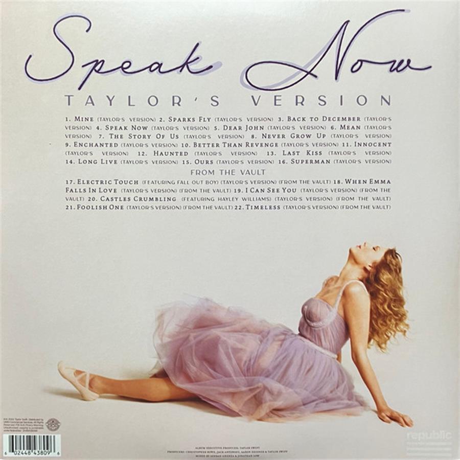 Cd - Taylor Swift - Speak Now (Taylor's Version)