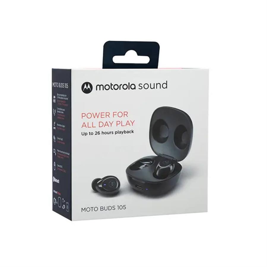 AURICULAR MOTOROLA MOTOBUDS 105 - NEGRO